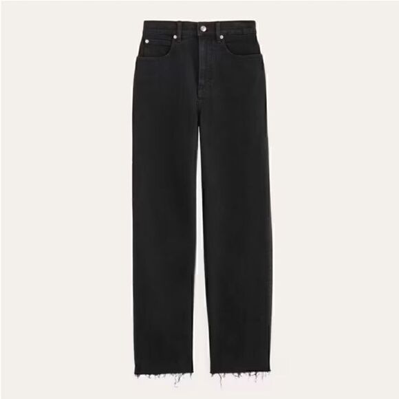 NWT Everlane The Way-High Jean Organic Cotton Black Size 25 Long - Picture 11 of 11